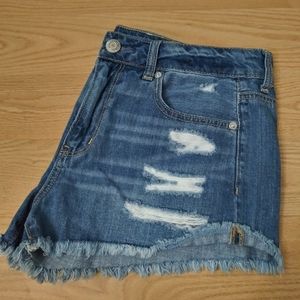 American Eagle Denim Jean Shorts size 6